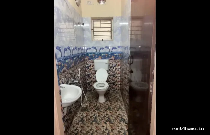 2 BHK semi-furnished flat in Velachery, Chennai.